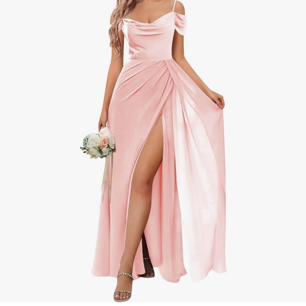 PINK bridesmaid dress